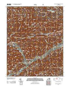 2011 Map of Fort Blackmore, 2011 Print