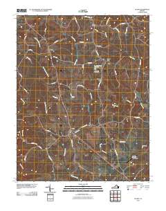 2010 Map of Gladys, 2010 Print