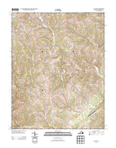 2013 Map of Gladys, 2013 Print