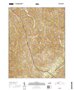 2019 Map of Gladys, 2019 Print