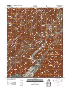 2011 Map of Glasgow, 2011 Print