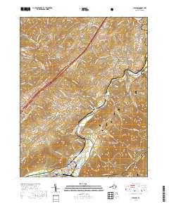 2019 Map of Glasgow, 2019 Print