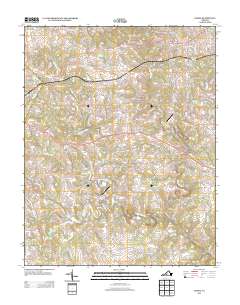 2013 Map of Goode, 2013 Print