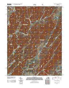2011 Map of Green Valley, 2011 Print