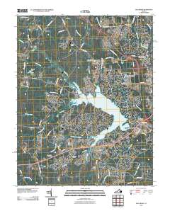 2010 Map of Hallsboro, 2010 Print