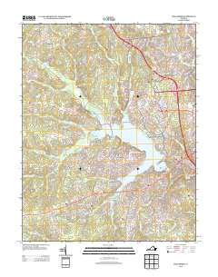 2013 Map of Hallsboro, 2013 Print