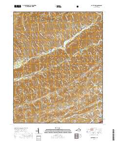 2019 Map of Hayters Gap, 2019 Print