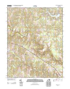 2013 Map of Hewlett, 2013 Print