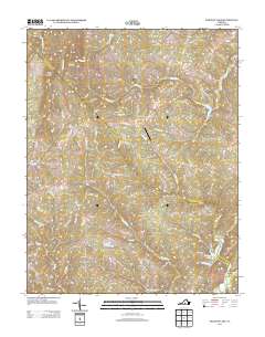 2013 Map of Holiday Lake, 2013 Print