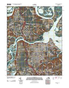 2010 Map of Hopewell, 2010 Print