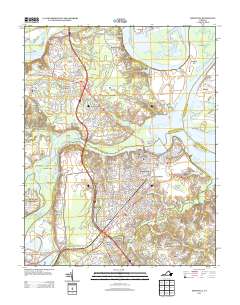 2013 Map of Hopewell, 2013 Print