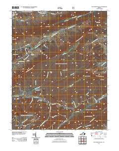 2011 Map of Hutchinson Rock, 2011 Print