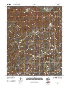 2010 Map of Indian Valley, 2010 Print