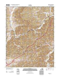2013 Map of Ironto, 2013 Print