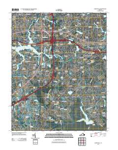 2011 Map of Kempsville, 2011 Print