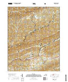 2019 Map of Keokee, 2019 Print