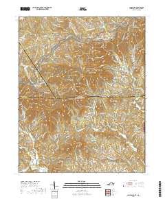 2019 Map of Lambsburg, 2019 Print