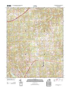 2013 Map of Lawrenceville, 2013 Print