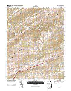 2013 Map of Lebanon, 2013 Print