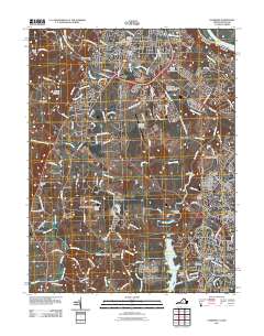 2011 Map of Leesburg, 2011 Print