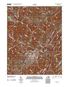2010 Map of Lexington, 2010 Print