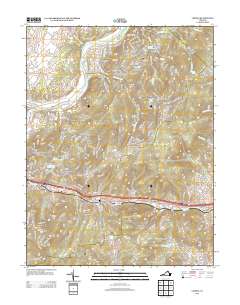 2013 Map of Linden, 2013 Print