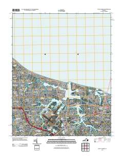 2011 Map of Little Creek, 2011 Print