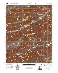 2011 Map of Long Spur, 2011 Print