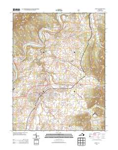 2013 Map of Luray, 2013 Print