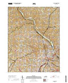 2019 Map of Lynchburg, 2019 Print