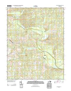 2013 Map of Mannboro, 2013 Print