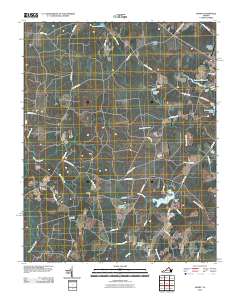 2010 Map of Manry, 2010 Print