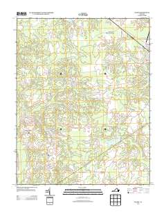 2013 Map of Manry, 2013 Print