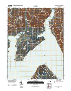 2011 Map of Mathias Point, 2011 Print