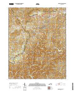 2019 Map of Meadows of Dan, 2019 Print