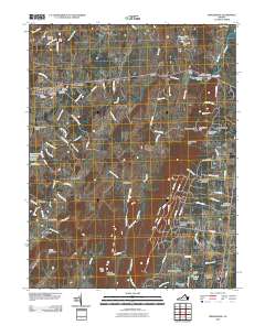 2010 Map of Middleburg, 2010 Print