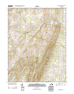 2013 Map of Middleburg, 2013 Print
