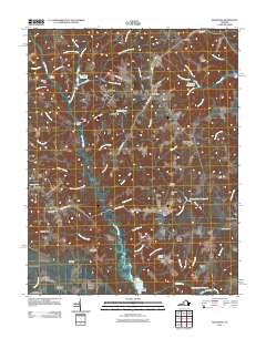 2011 Map of Montross, 2011 Print