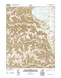 2013 Map of Mount Landing, 2013 Print