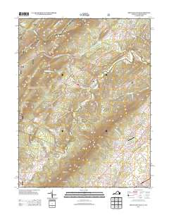 2013 Map of Mountain Falls, 2013 Print