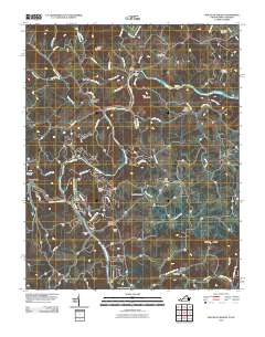 2010 Map of Mouth of Wilson, 2010 Print