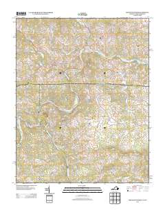 2013 Map of Mouth of Wilson, 2013 Print