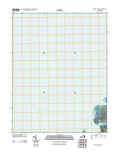 2011 Map of Nandua Creek, 2011 Print