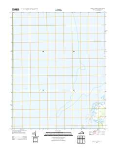 2013 Map of Nandua Creek, 2013 Print