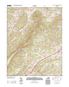 2013 Map of Natural Bridge, 2013 Print