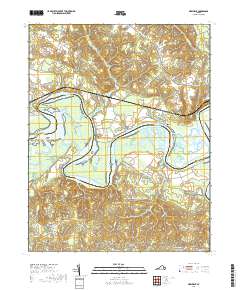 2019 Map of New Kent, 2019 Print