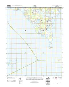 2013 Map of New Point Comfort, 2013 Print