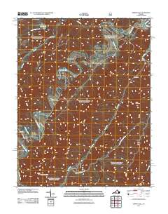 2011 Map of Nimrod Hall, 2011 Print
