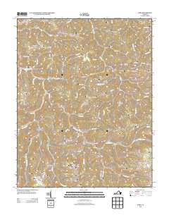 2013 Map of Nora, 2013 Print