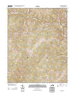 2013 Map of Palmyra, 2013 Print